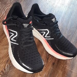 New Balance Fresh Foam 1080 Black with Red Accents